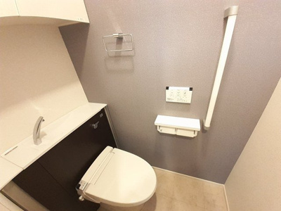 【トイレ】 | パレフローラ | ゆったりとした空間のトイレです