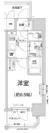 エスリード阿波座プライムコートの間取り