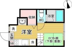 クラソ下北沢の間取り