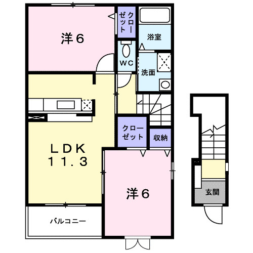 スプリングパークの間取り
