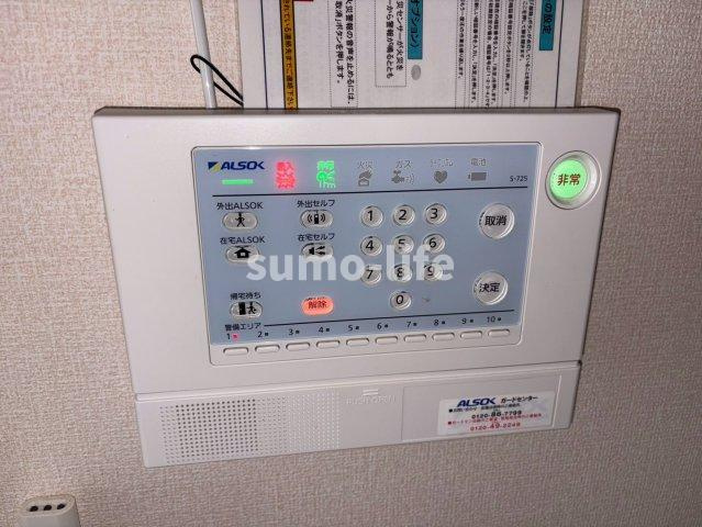 グランメールタカミのセキュリティ