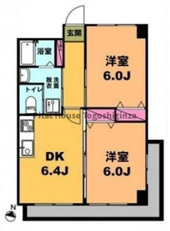 【間取り】 | 月村マンションNo.32