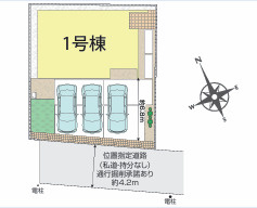茅ヶ崎市香川３丁目　新築戸建の間取り