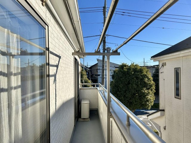 馬場戸建のバルコニー