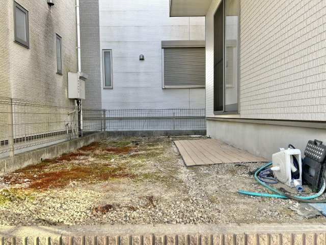 馬場戸建の庭