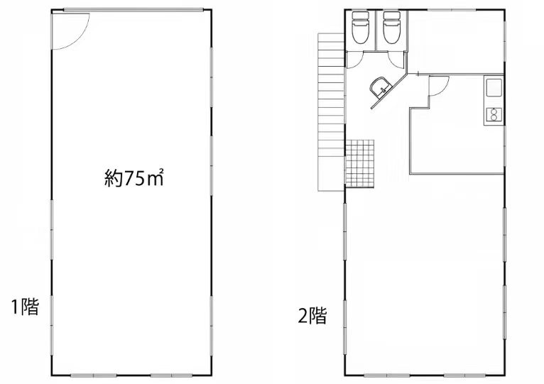 松戸市六実貸倉庫