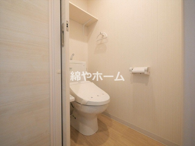 エグゼ難波西Ⅱのトイレ|落ち着いたトイレです