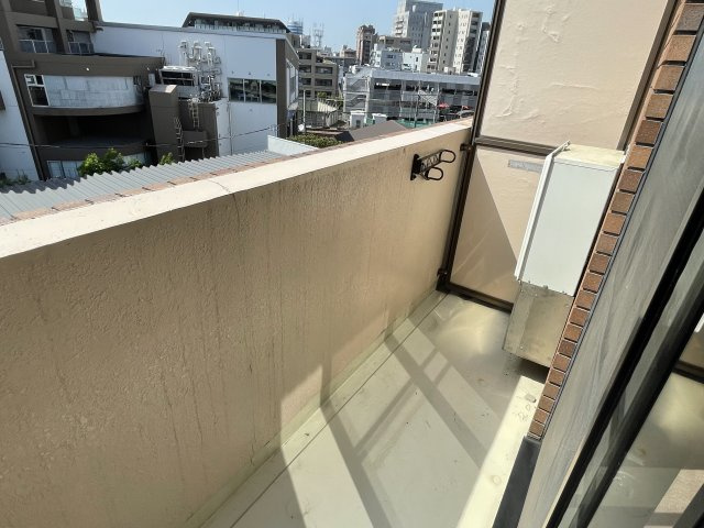 川崎市多摩区登戸の賃貸マンションのバルコニー