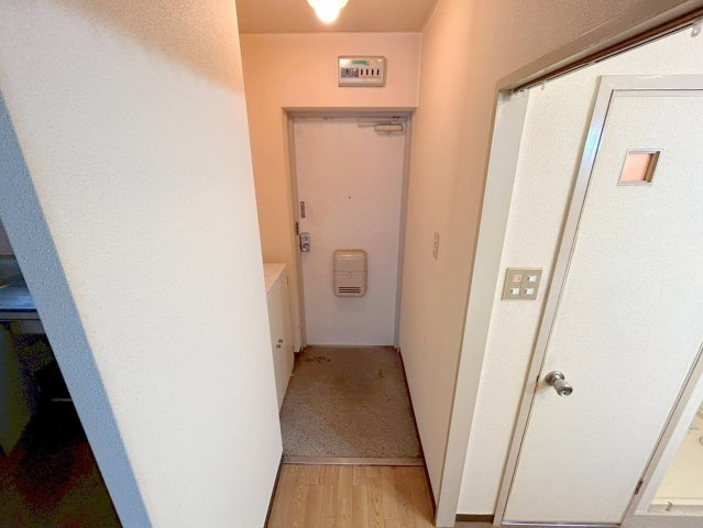第2あかつきマンションの玄関