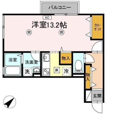 リバーポートユウの間取り