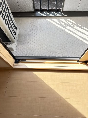 リバーポートユウのバルコニー