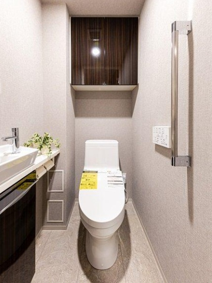 シティテラス東陽町のトイレ|シティテラス東陽町：ウォシュレット機能付きトイレです！