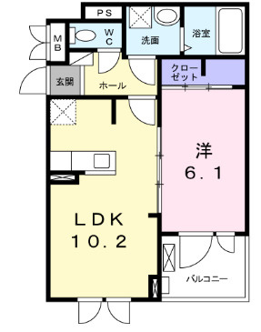 【間取り】 | エヴァーグリーンⅢ