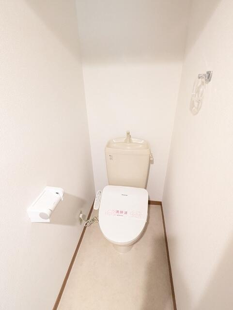 嬉しい温水洗浄便座付き