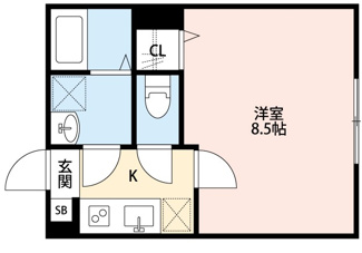 【間取り】 | リラ松戸 | 間取りです。