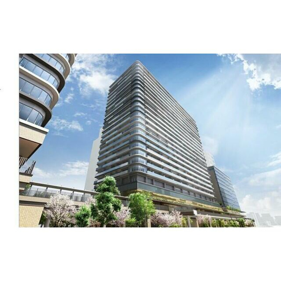 【外観】 | パークシティ中野　ザ　タワー　ブリーズ | 鉄筋コンクリート造のがっちりとした建物。