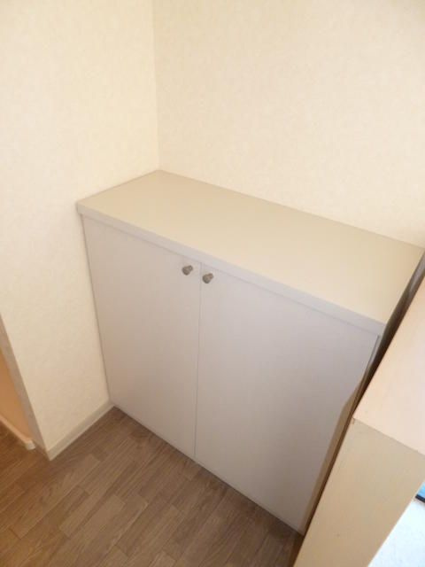 コーポジュネスⅢの玄関