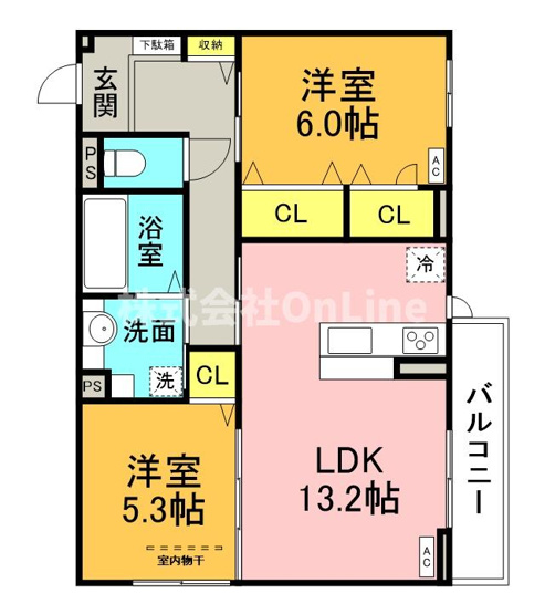 【間取り】 | エクシードⅡ