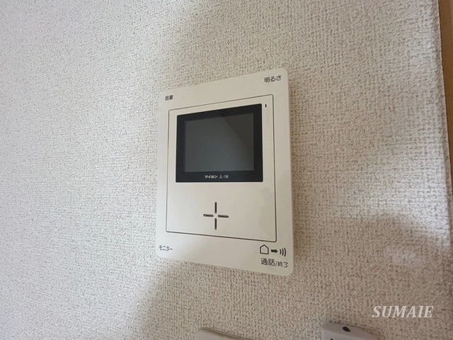 キャメル与野のセキュリティ|モニター付きインターホンです！