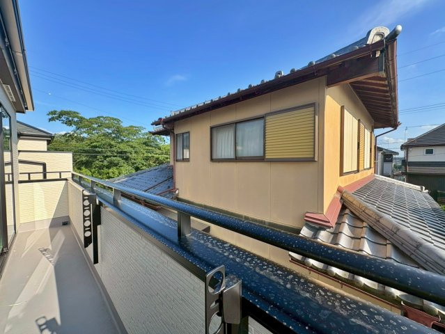 ハートフルタウン　豊田市志賀町高洞11番　全2棟のバルコニー|家族の洗濯物もまとめて干せる、広さと使いやすさを兼ね備えたバルコニー。家事効率もぐっと高まります。