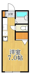 【間取り】 | メゾン・ド・テイト | 間取りです。