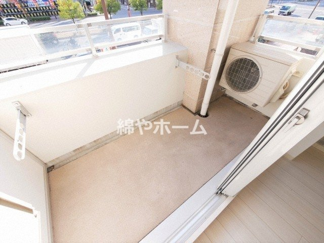 CITY　SPIRE幸町のバルコニー|広々としたバルコニーです