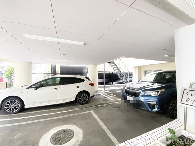 クレール東十条の駐車場|駐車場です☆