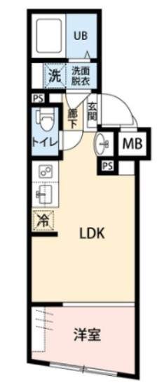 モント竹ノ塚の間取り