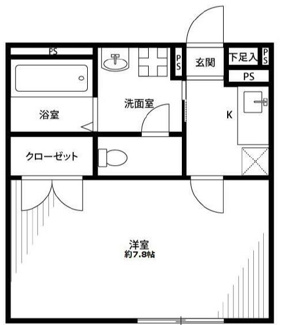 【間取り】 | アンプルール　フェール　ヨシノ | 間取りです。