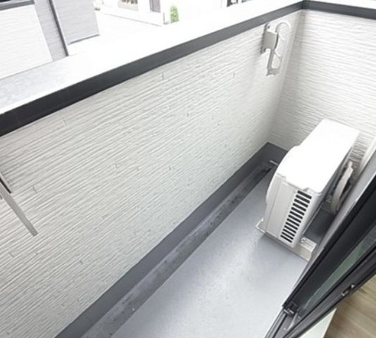 足立区保塚町のアパートのバルコニー|※別部屋参考写真