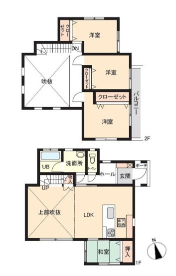 厚木市小野の間取り