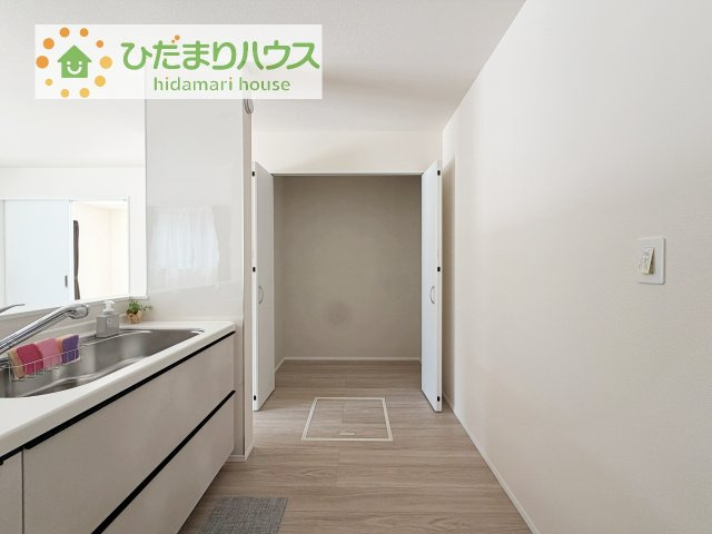 【キッチン】 | つくばみらい市伊奈東41番　新築戸建　A号棟 | 大容量の収納完備(^^)/