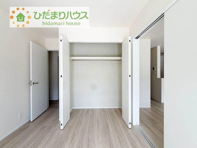 【収納】 | つくばみらい市伊奈東41番　新築戸建　A号棟 | 全室にクローゼットが付いていて、お部屋の住空間もスッキリ広々使えそうです(^^)