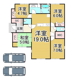 【間取り】 | 川西市大和東2丁目9の7　新築一戸建て