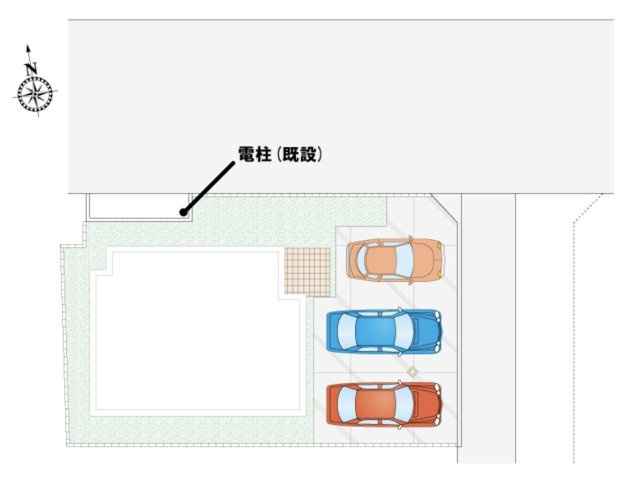 【区画図】 | 東松山市本町1丁目　新築戸建　全6棟　1号棟