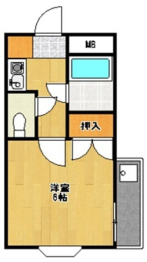 ジュネパレス津田沼第26の間取り