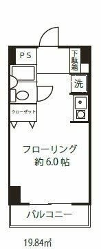 ドミール西船橋の間取り