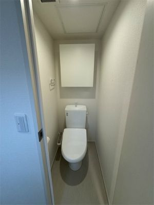 ヴィラ原木中山のトイレ