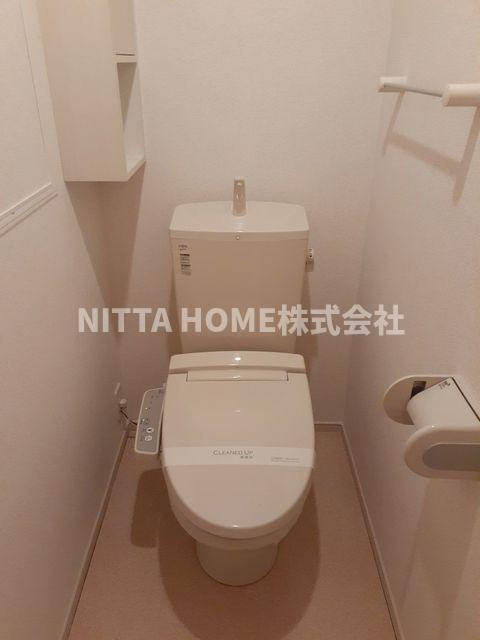 グレース　レミカのトイレ|温水洗浄付きのトイレになります◇