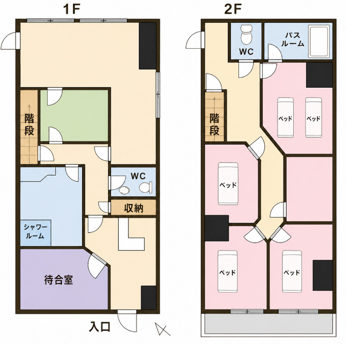秀和六本木レジデンスの間取り