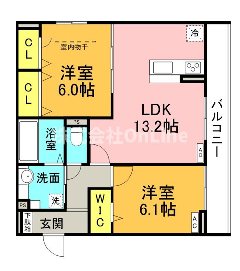 【間取り】 | エクシードⅡ