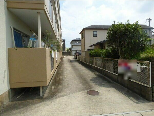 シャロームみぎわのバルコニー
