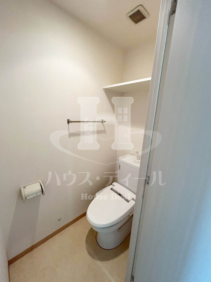 【トイレ】 | ニューハイム小原参番館 | ゆったりとした空間のトイレです