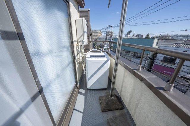 AP340 角田マンション 301のバルコニー|



