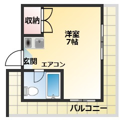アークビル高円寺の間取り