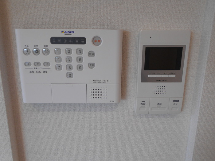 イリス Ｂのセキュリティ|201号：ALSOK、TVﾓﾆﾀｰﾎﾝ