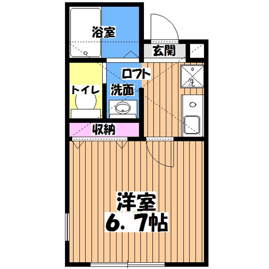 【間取り】 | シティハイツ共和A