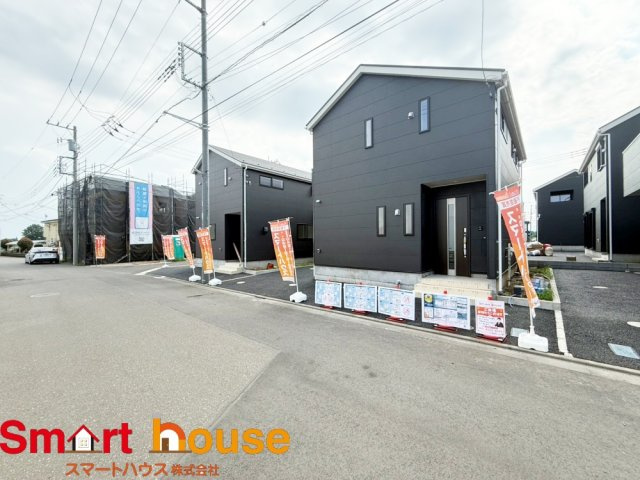 武蔵村山市中原第8　新築全8棟の前面道路含む現地写真
