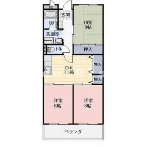 エスポワール武藤の間取り