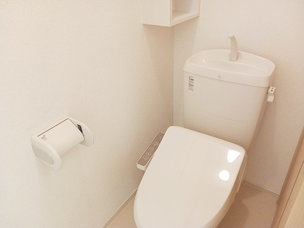 さいたま市見沼区島町のアパートのトイレ
